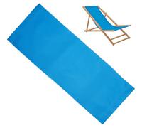 GORGECRAFT Toile de Rechange Plus Épaisse de 120x43.5cm pour Chaise Longue Pliante de Plage Tissu Sergé à Tissage Serré Idéale pour Bronzer dans Le Jardin Ou la Cour. Bleu Profond du Ciel