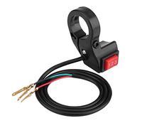 Gorgeri 22mm 7/8in Interrupteur à décalage Guidon, Guidon électrique 3 vitesses Module Switch Shift pour moto E-bike Scooter