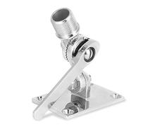 Gorgeri antenne Support de Montage, en Acier Inoxydable VHF Marine Antenne Walkie Porte-Support de Base réglable