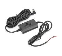 Gorgeri Dash Cam Hardwire Kit, 12V/24V à 5V 2.5A Câble de convertisseur de moniteur de stationnement Angle gauche Mini USB Step-Down Line pour la surveillance du stationnement