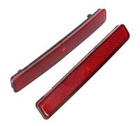 Gorgeri Reflector Lamp, 1 paire de réflecteur de pare-chocs arrière Light Fit pour T5 2003-3011, 7E0945105 （PC + ABS）(Red)