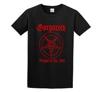 Gorgoroth Twilight of The Idols College Style Concise Alternative Assemble aldult T-Shirt Black XL