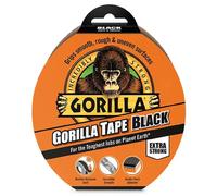 Gorilla Bande 48mm X 32M Fort Noir Adhésif Gaffer Extra Long Ruban Rouleau DIY