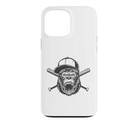 Gorilla Baseball Player - Gorilla dans Casquette de Baseball - Gorilla Coque pour iPhone 13 Pro Max