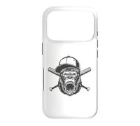 Gorilla Baseball Player - Gorilla dans Casquette de Baseball - Gorilla Coque pour iPhone 17 Pro