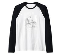 Gorilla Dream Big Work Hard Motivation Hustle Manche Raglan
