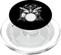 Gorilla Drummer Rock Wild Animal Jouant de la Batterie PopSockets PopGrip pour MagSafe