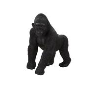 Gorilla en résine noir 35x21,5x37,5 cm