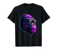 Gorilla Face Primate Animal Sauvage T-Shirt