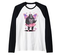 Gorilla Fairy Ballerina Gorillas Manche Raglan