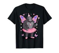 Gorilla Fairy Ballerina Gorillas T-Shirt
