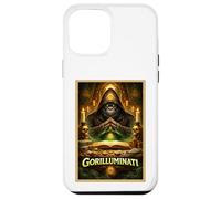 Gorilla Funny Ape Animal Secret Parody Society Poster Art Coque pour iPhone 12 Pro Max