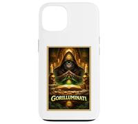 Gorilla Funny Ape Animal Secret Parody Society Poster Art Coque pour iPhone 13