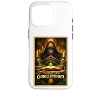 Gorilla Funny Ape Animal Secret Parody Society Poster Art Coque pour iPhone 16 Pro