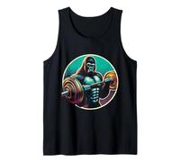 Gorilla Funny Poids de levage Gym Entraînement Bodybuilders Débardeur