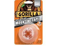 Gorilla Glue 3044100 Résistant Support Bande 25.4mmx1.52m Cristal Transparent