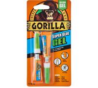 Gorilla Super Colle Liquide 2x 3g Métal Bois Cuir Rubber Plastique Papier Rapide