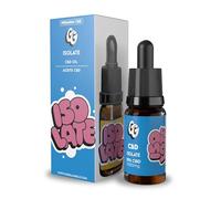 Gorilla Grillz Huile CBD 10% isolée | Puissance maximale 10 ml | Pureté maximale | 0% THC | Huile biologique et testée en laboratoire | Certifié CPNP (10ml, 10% CBD)