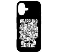 Gorilla Jiu Jitsu Ju Jutsu MMA BJJ Funny Grappling Crew Coque pour iPhone 17