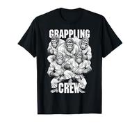 Gorilla Jiu Jitsu Ju Jutsu MMA BJJ Funny Grappling Crew T-Shirt