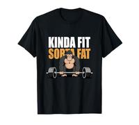 Gorilla Kinda Fit Sorta Fat Funny Gym Workout T-Shirt