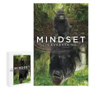 Gorilla Mindset, 1000 PCS Puzzle pour Adultes, Activité sans Écran, pour Un Loisir Créatif en Intérieur