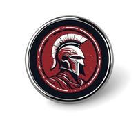 Gorilla on the Ground Broche ronde pour chapeaux, vêtements, sacs, accessoires de mode uniques pour homme et femme, circulaire, aluminium, sans pierre précieuse