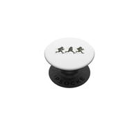 Gorilla Runner Sarcastique Jogging Gorille PopSockets PopGrip Adhésif
