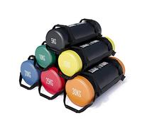 Gorilla Sports - 10000539 - Fitness bag Sac lesté - Mixte Adulte - Noir (Black/Red) - 20 kg