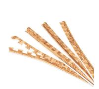 Gorilla Sports 8 Embouts de Finition pour Dalles en Mousse - épaisseur 1,2 cm - Coloris Noir, Bleu, Gris, Bois foncé, Bois Clair ou Gazon