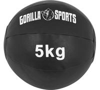 Gorilla Sports® Ballon médicinal 1 à 10 kg Ø 29 cm antidérapant