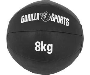 Gorilla Sports® Ballon médicinal 1 à 10 kg Ø 29 cm antidérapant