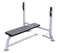 GORILLA SPORTS® Banc de musculation avec support de barres, charge 250 kg