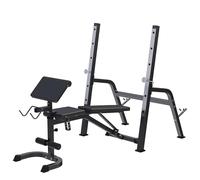 GORILLA SPORTS® Banc de musculation multifonction réglable, 280 kg