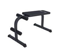GORILLA SPORTS® Banc de Musculation - Plat, Décliné, Charge Max. 150 kg, Noir - Banc d'Entraînement, Abdominaux, Fitness, Sport