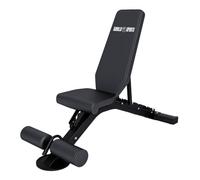 GORILLA SPORTS® Banc de musculation pliable 400 kg, dossier 8 positions