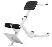 Gorilla Sports® Banc de Musculation pour Dos - Réglable en Hauteur (4 Positions), 45°, Charge Max. 120 kg - Appareil Hyperextension, pour Abdominaux, Entraînement, Fitness, Gym, Musculation