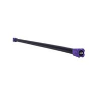 GORILLA SPORTS® Barre d’aérobic lestée 120 cm, de 1 à 10 kg | Poids uniformément réparti, repère coloré et diamètre de 4 cm pour musculation, Core Training et entraînement complet
