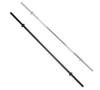 GORILLA SPORTS® Barre d’haltères 170 cm, Ø 30 mm, acier chromé, 200 kg