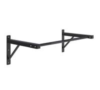 Gorilla Sports® Barre de Traction Murale - pour Montage, 121x61x40 cm, Charge Max 150kg, Poignée Moletée, en Acier - Pull Up Bar Wall, Barre de Fitness Fixation, Gym à Domicile, Musculation, Exercice