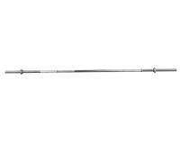 GORILLA SPORTS® Barre d'haltère chromée 150/180/200 cm, Ø 30 mm, 200 kg