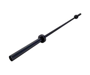 GORILLA SPORTS® Barre Olympique Longue - 220 cm, Poignées Moletées, pour Disques de Ø 50mm, Poids propre à 20kg, Max Charge 680kg, en Acier - Olympia Barres d'Haltères, Entraînement, Musculation, Gym