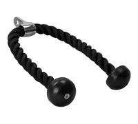 Gorilla Sports Corde de Traction Nylon, Noire de 68cm, 85cm ou 100cm