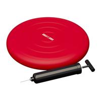 GORILLA SPORTS® Coussin d'Équilibre - avec Pompe, Diamètre 33cm, Antidérapant, Gonflable, PVC, Couleur au Choix - Fitness Materiel, Sport Maison, Pilates Accessoires, Yoga