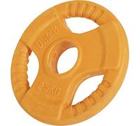 GORILLA SPORTS® Poids Musculation Olympique - Disque Simple 1,25-25kg ou Set de 30kg, Tri-Grip, Ø 50/51mm, Fonte, Caoutchouc - Disque Musculation Olympique, Matériel de Fitness