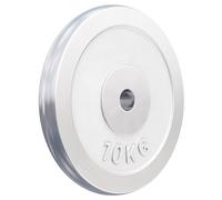 GORILLA SPORTS® Disque Haltere - Simple/Jeu, 1,25-30kg, Fonte, 30/31mm, Chromé - Disque Musculation, Poids Fonte Musculation, Poids Haltere