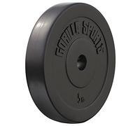 GORILLA SPORTS® Disque Musculation - Simple 1,25-15kg / Jeu 27,5-30 kg, Réglable, Ciment, Plastique, Ø 31 mm, Noir - Set de Poids, Matériel de Musculation, Sport Maison, Fitness