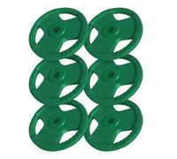 GORILLA SPORTS® Disques de musculation 1,25-30 kg, 30 mm, Tri-Grip