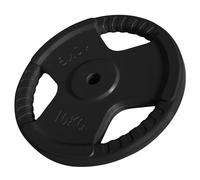 Gorilla Sports® Disques de Poids - Individuel/Ensemble 1,25kg, 2,5kg, 5kg, 10kg, 15kg, 20kg, 25kg, 30kg Poids, 30mm, Multicolore - Disques d'Haltères, Ensemble de Plaques, Haltérophilie, Musculation