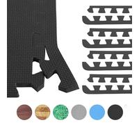 GORILLA SPORTS® Embouts de finition pour dalles en mousse, lot de 8